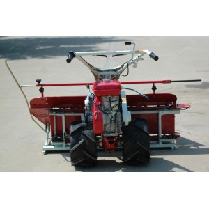 mini harvester for rice and wheat